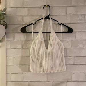 ZARA knit halter top